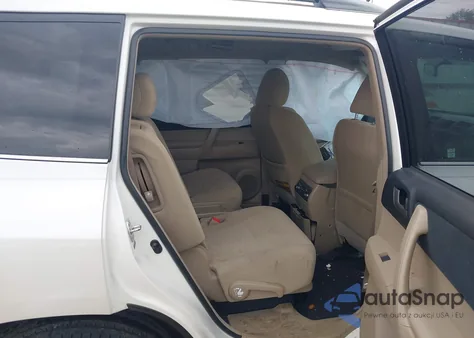 2013 Toyota Highlander Base Plus V6 from USA, damaged, VIN 5TDZK3EH2DS128258